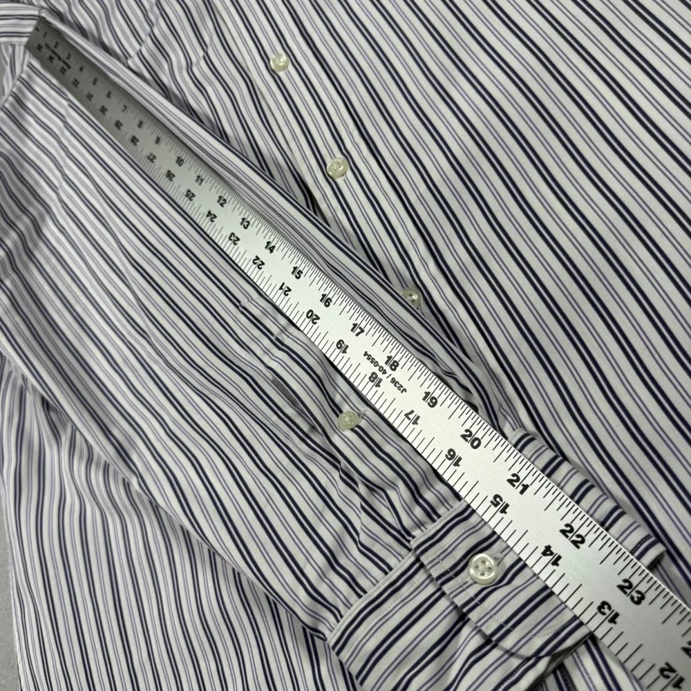 Polo Ralph Lauren Regent Classic Fit Striped Button Down Shirt Mens 16.5 32/33
